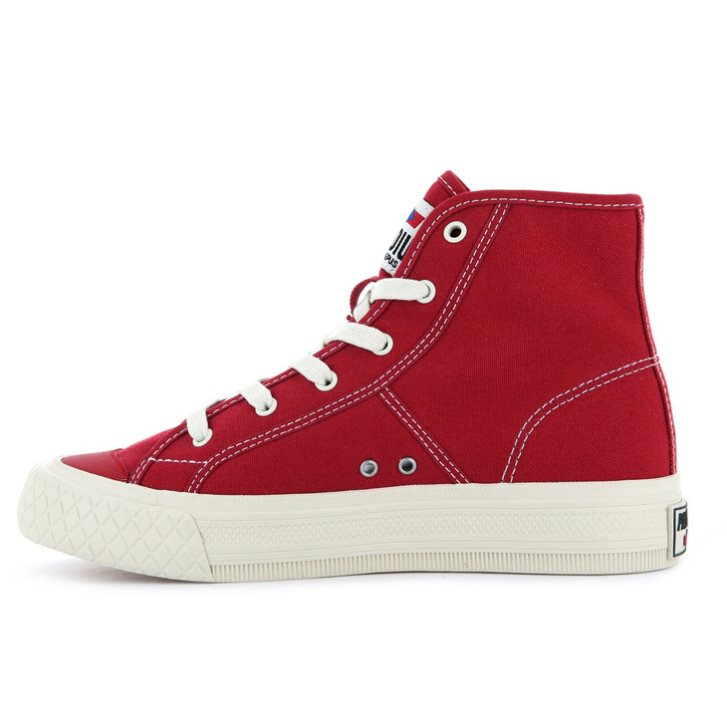 Dámské Tenisky Palladium Palla Louvel High Tops Červené | CZ OFX-08Y